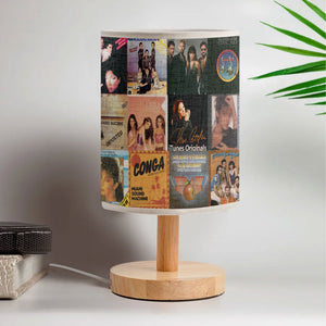 Gloria Estefan & Miami Sound Machine Albums Lamp Retro Latin Pop Table Light