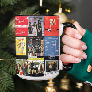 Mott the Hoople Accent Mug Glam Rock Classics Album Collage Gift