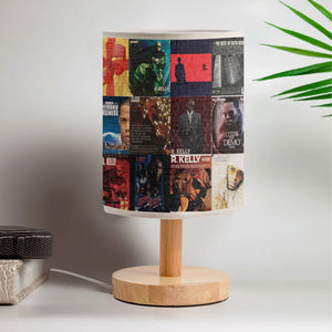 R&B Soul Glow R. Kelly Albums Fabric Lamp