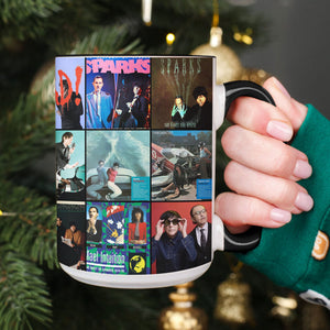 Sparks Accent Mug Iconic Album Cover Collage Gift