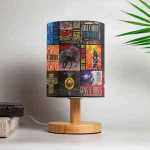 Guns N’ Roses Album Cover Lamp Rock Band Music Table Light