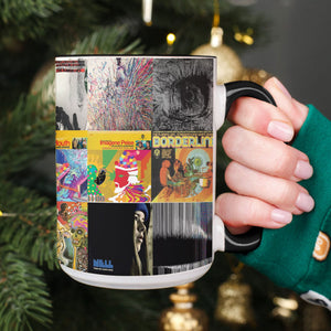 The Flaming Lips Accent Mug Psychedelic Album Art Collage Gift