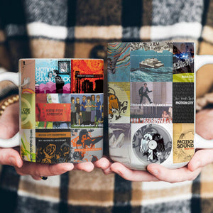 Motion City Soundtrack Accent Mug Pop-Punk & Emo Album Collage Gift
