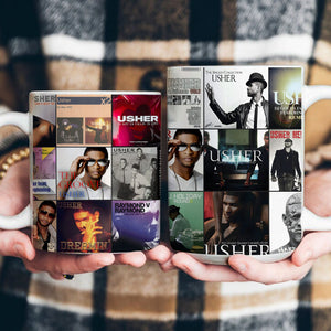 Usher Accent Mug A Nostalgic R&B Tribute