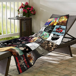 My Chemical Romance Beach Towel Album Cover Collage Classic Rock Towel