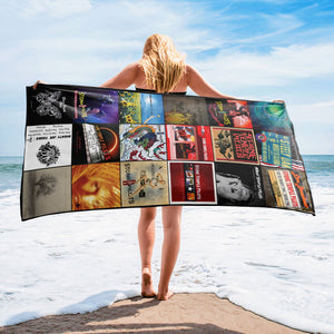 Stone Temple Pilots 2 Beach Towel Album Cover Collage Classic Rock Towel