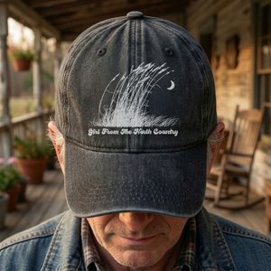 Bob Dylan Girl From The North Country Folk Lyrics Music Merch Denim Cap Retro Vintage Dad Cap Gift For Dad (With Box)