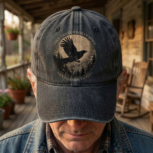 Broken Wings Mr Mister Take These Broken Wings Lyrics Denim Cap Retro Vintage Dad Cap Gift For Dad (With Box)