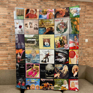 Dolly Parton Sherpa Blanket A Country Music Icon, Wrapped in Warmth