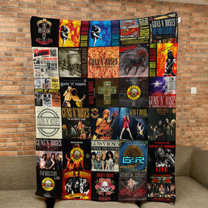 Guns N’ Roses Sherpa Blanket A Loud, Wild Flashback to Rock’s Most Explosive Era