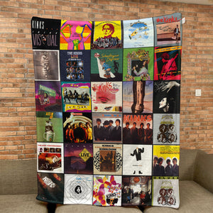 The Kinks Sherpa Blanket A Warm Tribute to One of Rock’s Most Timeless Storytellers