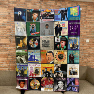 Frankie Valli & The Four Seasons Sherpa Blanket A Nostalgic Harmony for True Fans