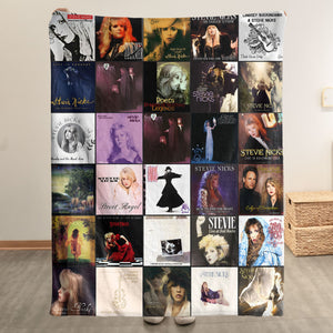 Stevie Nicks Sherpa Blanket A Dreamy Tribute to the Enchanting Icon