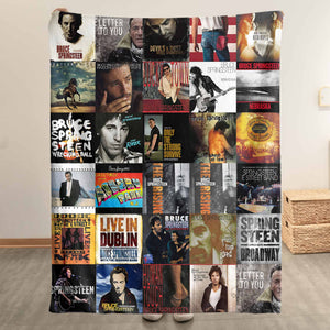 Bruce Springsteen Sherpa Blanket A Warm Tribute to The Boss