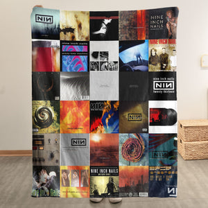 Nine Inch Nails Sherpa Blanket A Tribute to Industrial Legends
