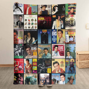 Elvis Presley Sherpa Blanket A Cozy Tribute to the King of Rock ’n’ Roll