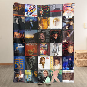 Barry Manilow Sherpa Blanket A Cozy Tribute to Timeless Classics