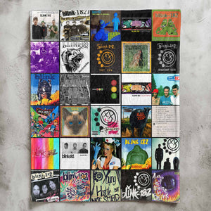 Blink-182 Sherpa Blanket Pop-Punk Comfort for True Fans