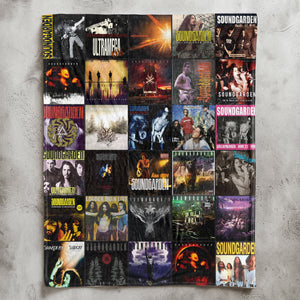 Soundgarden Sherpa Blanket A Grunge Legend Tribute for True Fans