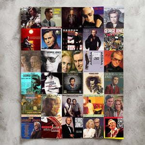 George Jones Sherpa Blanket A Country Legend Remembered