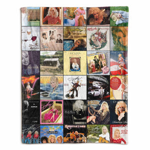 Dolly Parton Sherpa Blanket A Country Music Icon, Wrapped in Warmth