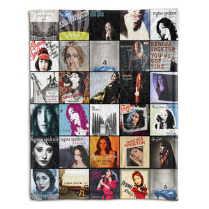 Regina Spektor Sherpa Blanket A Whimsical Indie-Pop Tribute for True Fans