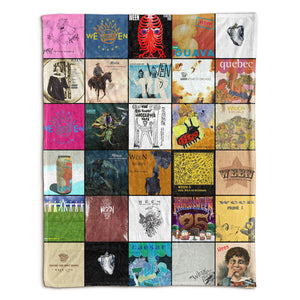 Ween Sherpa Blanket A Nostalgic Trip Through Every Era