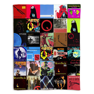 Queens of the Stone Age Sherpa Blanket A Retro Rock Tribute for Fans