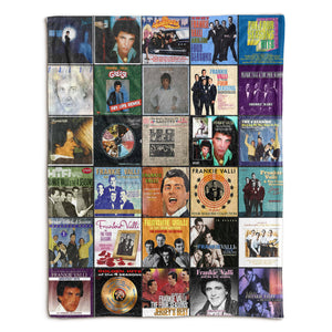 Frankie Valli & The Four Seasons Sherpa Blanket A Nostalgic Harmony for True Fans