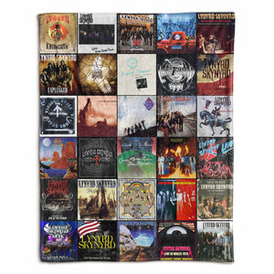 Lynyrd Skynyrd Sherpa Blanket A Southern Rock Legacy in Every Stitch