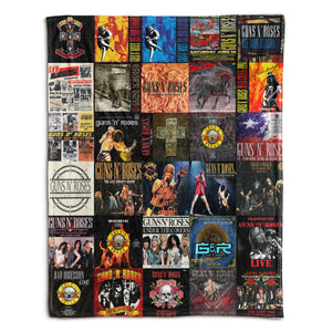 Guns N’ Roses Sherpa Blanket A Loud, Wild Flashback to Rock’s Most Explosive Era