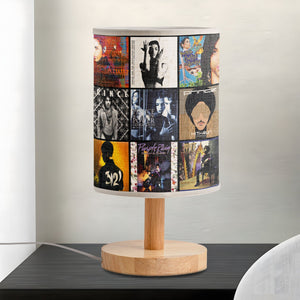 Purple Rain Glow Prince Album Fabric Lamp