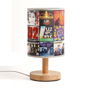 The Joshua Tree Glow U2 Album Art Fabric Lamp