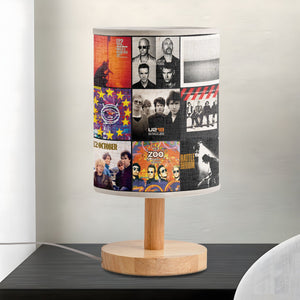 The Joshua Tree Glow U2 Album Art Fabric Lamp