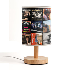 Livin’ on a Light Bon Jovi Album Art Fabric Lamp