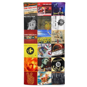 Stone Temple Pilots Beach Towel Album Cover Collage Classic Rock Towel