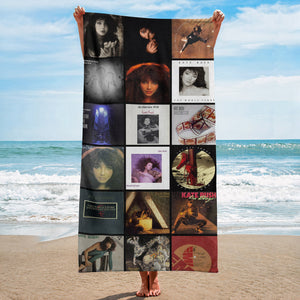 Kate Bush Beach Towel Album Cover Collage Pop Star Towel