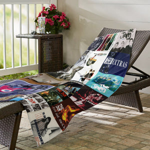 The Jam Beach Towel Album Cover Collage Classic Rock Towel