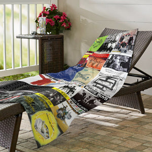Beastie Boys Beach Towel Album Cover Collage Hip-Hop Towel
