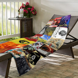 Stone Temple Pilots Beach Towel Album Cover Collage Classic Rock Towel