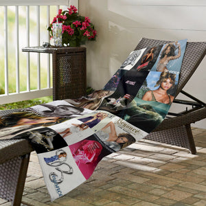 Beyoncé Beach Towel Album Cover Collage Pop Star Towel