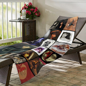 Kate Bush Beach Towel Album Cover Collage Pop Star Towel