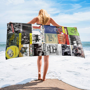 Beastie Boys Beach Towel Album Cover Collage Hip-Hop Towel