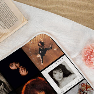 Kate Bush Beach Towel Album Cover Collage Pop Star Towel