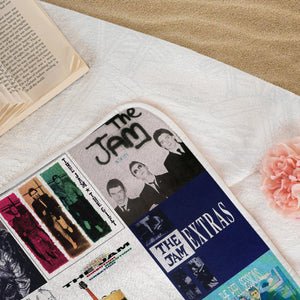 The Jam Beach Towel Album Cover Collage Classic Rock Towel