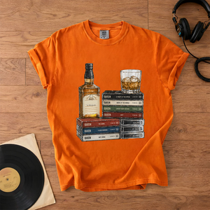 Queen Band Cassette Album Collection T-Shirt Retro Rock Music Queen Band Merch Tee