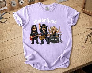 Motörhead Comfort Colors Tee Lemmy Kilmister Band Members Tribute Classic Rock Shirt