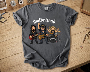 Motörhead Comfort Colors Tee Lemmy Kilmister Band Members Tribute Classic Rock Shirt