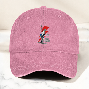 Still Grateful Lightning Guitar Dad Hat Vintage Rock Spirit Cap