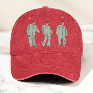 Vintage Comic Talking Heads Denim Cap Talking Heads Tribute Merch Dad Hat (With Box)